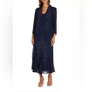 R & M Richards Two Piece Dress